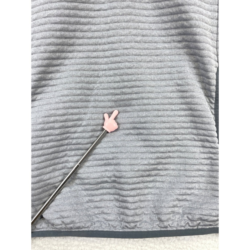 L.L.Bean Fleece Pullover Women's L Gray Hospital Logo Brigham Casual Warm - Picture 7 of 11